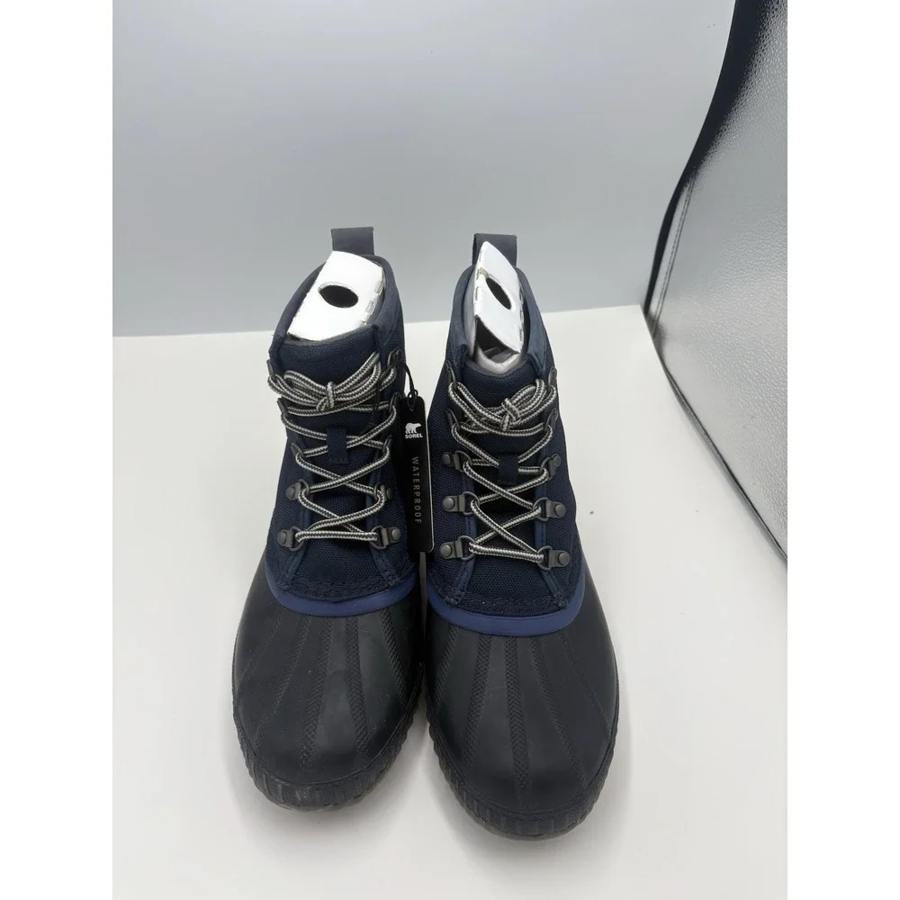 Sorel Cheyanne II Short‎ Nylon Duck Boots Collegiate Navy 8 New